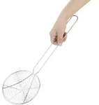 Vogue Fritteusenschaufel Edelstahl 14cm