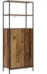 vidaXL Highboard Altholz 40 x 33 x 161 cm Holzwerkstoff 8013876