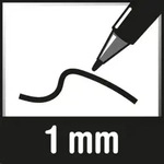Papermate Kugelschreiber InkJoy 300 RT S0959910 M Druckmechanik schwarz