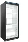 GastroHero Lagerk&uuml;hlschrank ECO 600 Glast&uuml;r Schwarz 562 Liter LED Beleuchtung