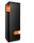 GastroHero Lagerk&uuml;hlschrank ECO 400 Schwarz 336 Liter Umluftk&uuml;hlung 0 bis +8...