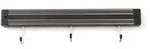 Hendi Messermagnetleiste mit Haken, 340x40x20 mm