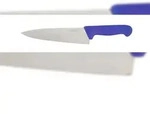 Schneider - Kochmesser, Gr&ouml;&szlig;e: 20 cm - Griff Blau