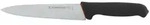 Schneider - S-Grip Kochmesser, schmale Klinge, Griff: schwarz, rot, 180 mm