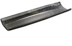 APS 85563 Tablett / Sushiboard UMI - Melamin schwarz, 41 x 13 cm, stapelbar,