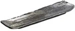 APS 85562 Tablett / Sushiboard UMI - Melamin schwarz, 35 x 10 cm, stapelbar,