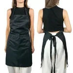 Intirilife 2-teiliges Set Kochsch&uuml;rzen Latzsch&uuml;rzen in Schwarz aus Polyester...