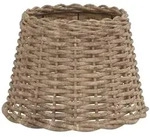 vidaXL Lampenschirm Braun &Oslash;30x20 cm Korbweide