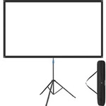 TecTake GmbH tectake Beamer-Leinwand Cinema mit Stativ 80 Zoll 203cm 16:9 Format 4K