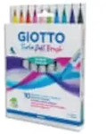 GIOTTO F426800 Faserschreiberetui Soft Brush - 10 St&uuml;ck
