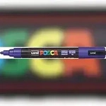 uni-ball Faber Castell Marker UNI POSCA PC-5M 1,8-2,5 preussisch blau