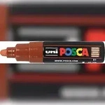 uni-ball Fasermaler Uni Posca PC-7M 4,8-5,5mm braun
