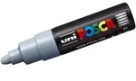 uni-ball Fasermaler Uni Posca PC-7M 4,8-5,5mm grau