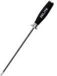 Comfort Pro Serie 10` Wetzstahl 59 HRC Edelstahl magnetisch Schwarz