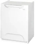 ArtPlast - Recycling-Abfalleimer 20L aus Polypropylen 34x29x47 cm in Farbe Wei&szlig; -