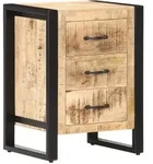 vidaXL Nachttisch 40x35x55 cm Mango Massivholz