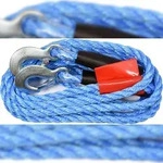 TRIZERATOP Geflochtenes Abschleppseil 2,5 t, 5 m, mit Haken