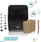 Blanc HYGIENIC SET: Handtuchrollenspender SENSOR, ber&uuml;hrungslos, Blanc Cosmos + 2