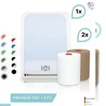 Blanc HYGIENIC SET: Handtuchrollenspender SENSOR, ber&uuml;hrungslos, Blanc Cosmos +