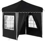 vidaXL Pop-up Partyzelt 195 x 195 x 245 cm Anthrazit Oxford-Stoff
