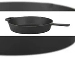 GSW Runde Pfanne 26 cm Black Iron BBQ