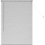 vidaXL Venezianische Jalousien Silber 130 x 90 cm Aluminium