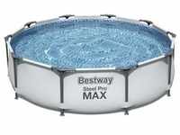 Bestway Steel Pro MAXTM Frame Pool-Set, rund, mit Filterpumpe 305 x 76 cm