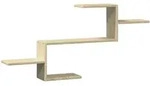 vidaXL Wandregal Sonoma-Eiche 104x15x49 cm Holzwerkstoff