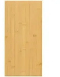 vidaXL Wandregal 40x20x2,5 cm Bambus