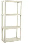 ArtPlast - Modulares Regal aus Polypropylen mit 4 B&ouml;den 60x30x133 cm in Farbe