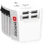 Skross MUV USB 4xA Universal Reiseadapter, Weltweit