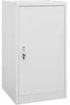 vidaXL Sattelschrank Hellgrau 53x53x105 cm Stahl