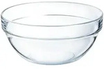 Arcoroc Empilable Stapelschale, 17cm, 1.1 Liter, Glas geh&auml;rtet, transparent, 1