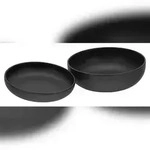 CreaTable Uno Black Sch&uuml;ssel 2-tlg Steinzeug