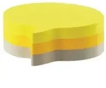 Post-it Haftnotizen 70 x 70 mm Sprechblase Farbig sortiert 225 Blatt