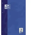 Arbeitsblock Lin.2 - A4, 50 Blatt, 90 g/qm, 4-fach Lochung