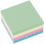 Q-Connect Haftnotizblock 76x76mm neon 320Bl