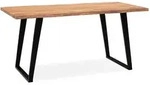 Computertisch Massiv Baumkante Industrial | 120x60cm Akazienholz |...