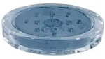 SPIRELLA Seifenschale Sydney Clear Blau