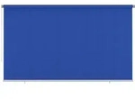vidaXL Au&szlig;enrollo 405 (B) x 230 (H) cm Blau HDPE