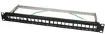 LogiLink NK4042 - Schwarz - Metall - Rackeinbau - 1U - RoHS - CE - 482 mm