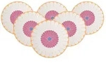 Villeroy & Boch Fleur Couleur Servierplatte &oslash; 31,8 cm 6er Set