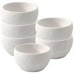 Villeroy & Boch Manufacture Rock Blanc Eierbecher &oslash; 4,8 cm 6er Set