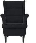 vidaXL Sessel Schwarz 71 x 92 x 91 cm Samt
