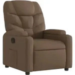 vidaXL Relaxsessel Braun Stoff
