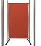 QUICK STAR Paravent 1tlg. 180x78cm Rotorange RAL 2001