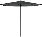 vidaXL Gartensonnenschirm 270 x 270 cm Polyester Rechtwinklig