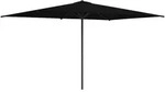 vidaXL Gartensonnenschirm 200 x 300 cm Polyester Rechtwinklig Schwarz