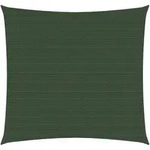 vidaXL Sonnensegel 160 g/m2 Dunkelgr&uuml;n 7x7 m HDPE