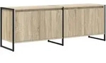 vidaXL TV-Schr&auml;nk Sonoma 140 x 36 x 49,5 cm Holzwerkstoff